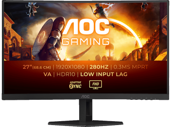 AOC GAM C27G4ZXE 27" curved monitor 280HZ