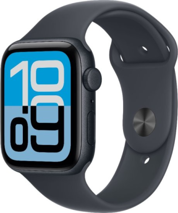 Apple Watch SE 3 GPS +Cellular 44mm Midnight Aluminium Case With Midnight Sport Band M/L